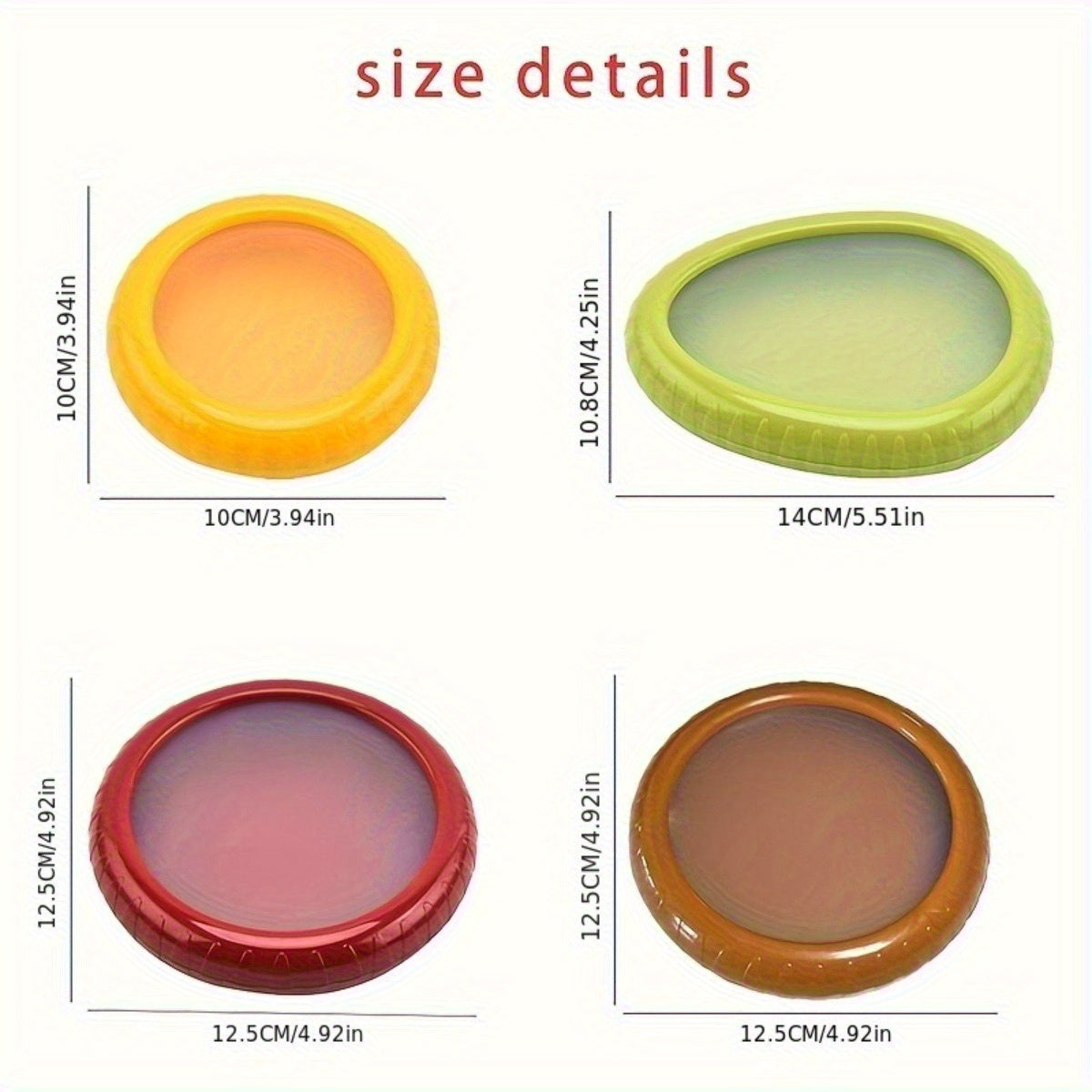 4/2pcs Silicone Fruit Storage Boxe, Large Capacity Reusable Fridge Storage Boxes, Ideal for Preserving Avocados, Tomatoes, And Perfect for Garlic, Onions, Lemons, And Potatoes, Random Color